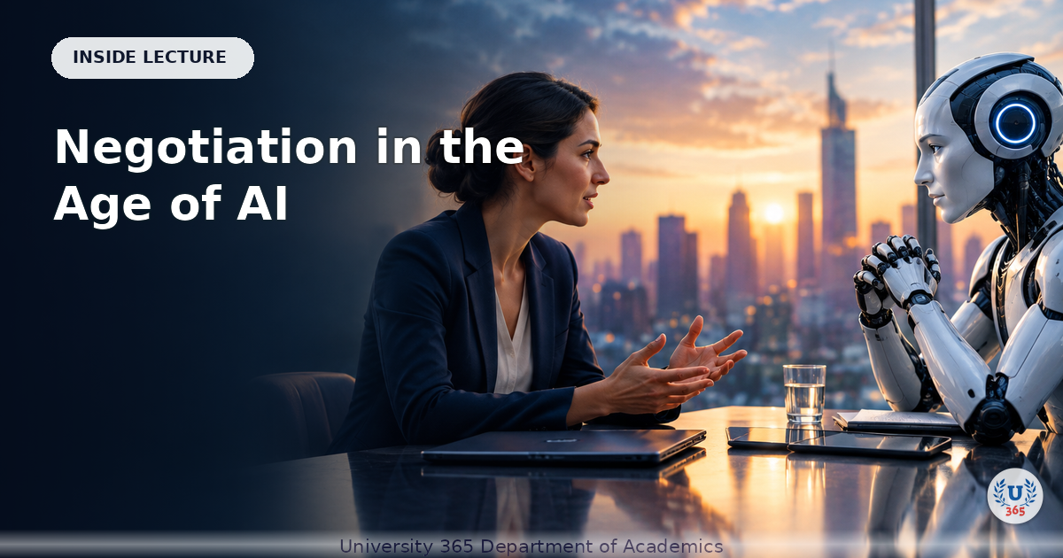 Negotiation in the Age of AI