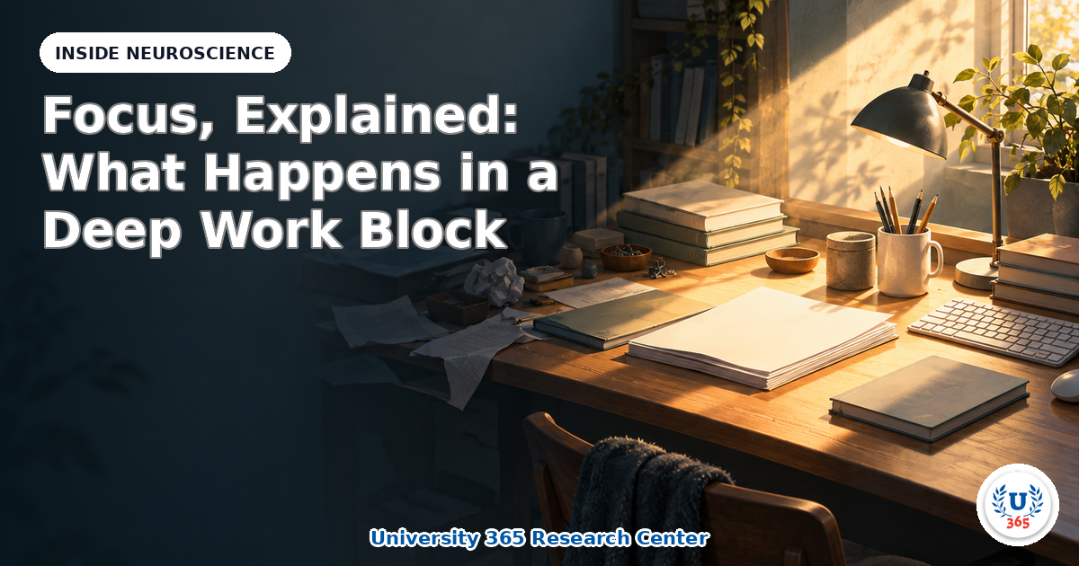Focus, Explained: What Happens in a Deep Work Block