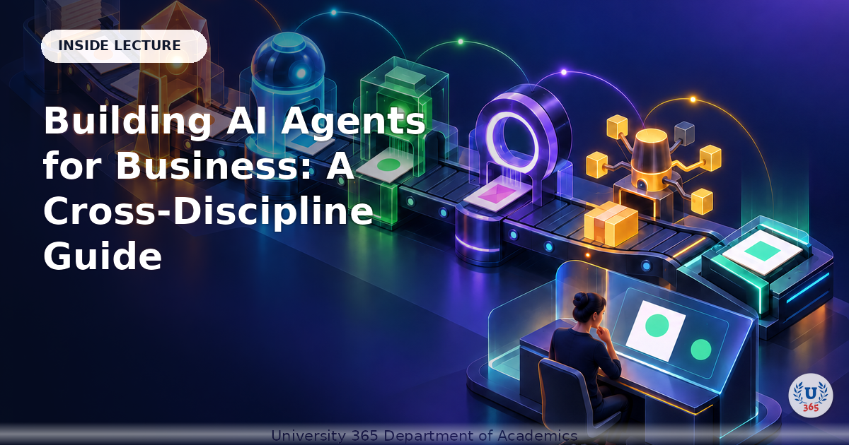 Building AI Agents for Business: A Cross-Discipline Guide