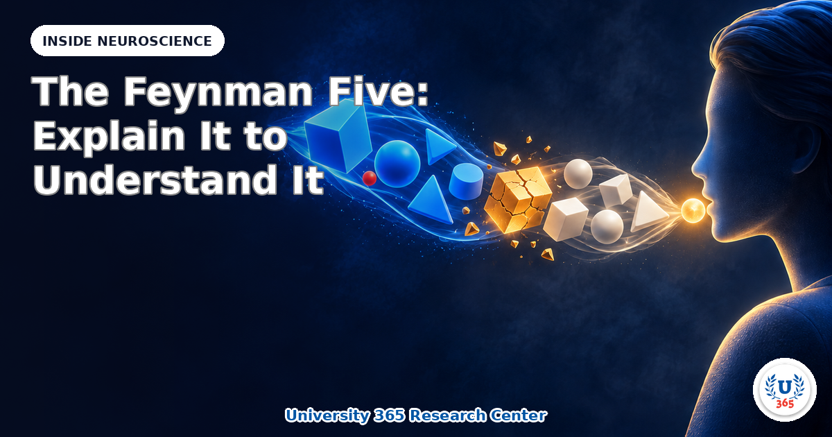 The Feynman Five: Explain It to Understand It