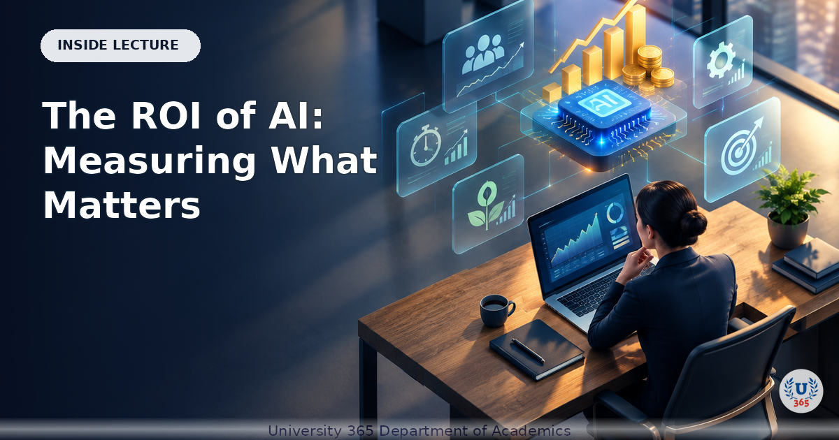 The ROI of AI: Measuring What Matters