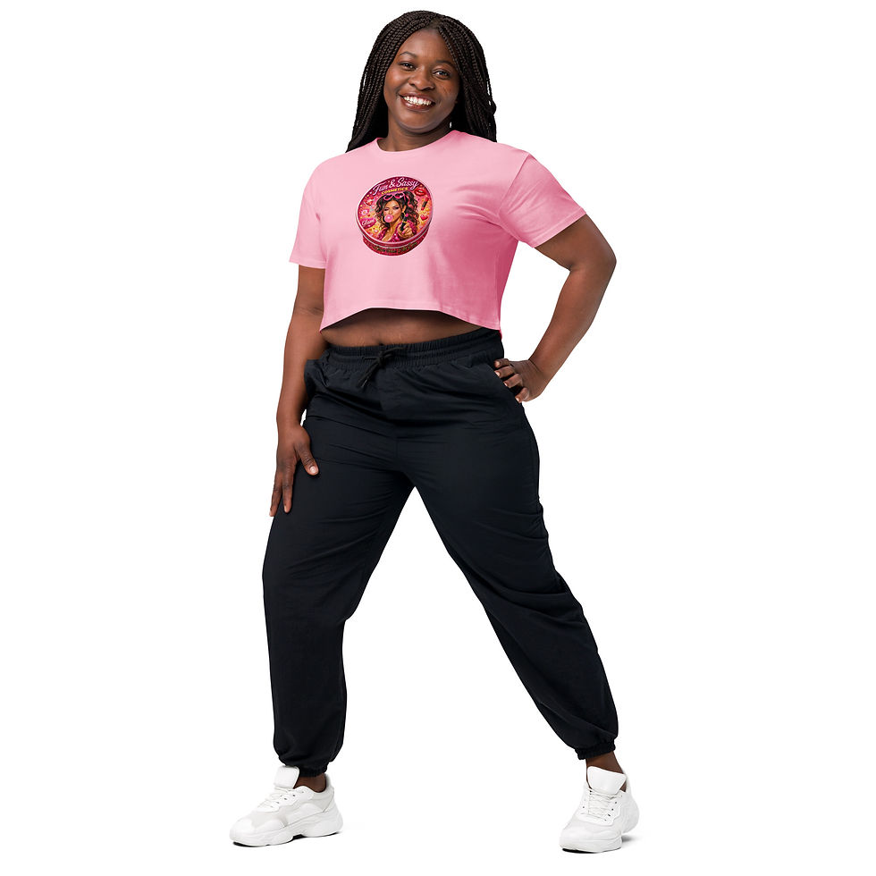 Thumbnail: Fun & Sassy Women’s crop top