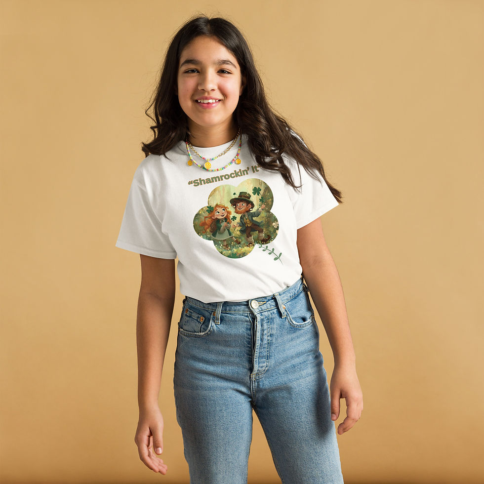 Thumbnail: Shamrockin It Youth classic tee