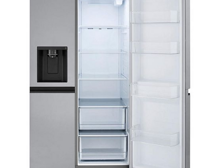 LG White Side-by-Side Refrigerator