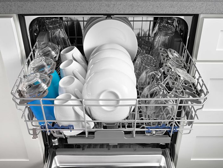 How to disinfect dishwasher by high temperature