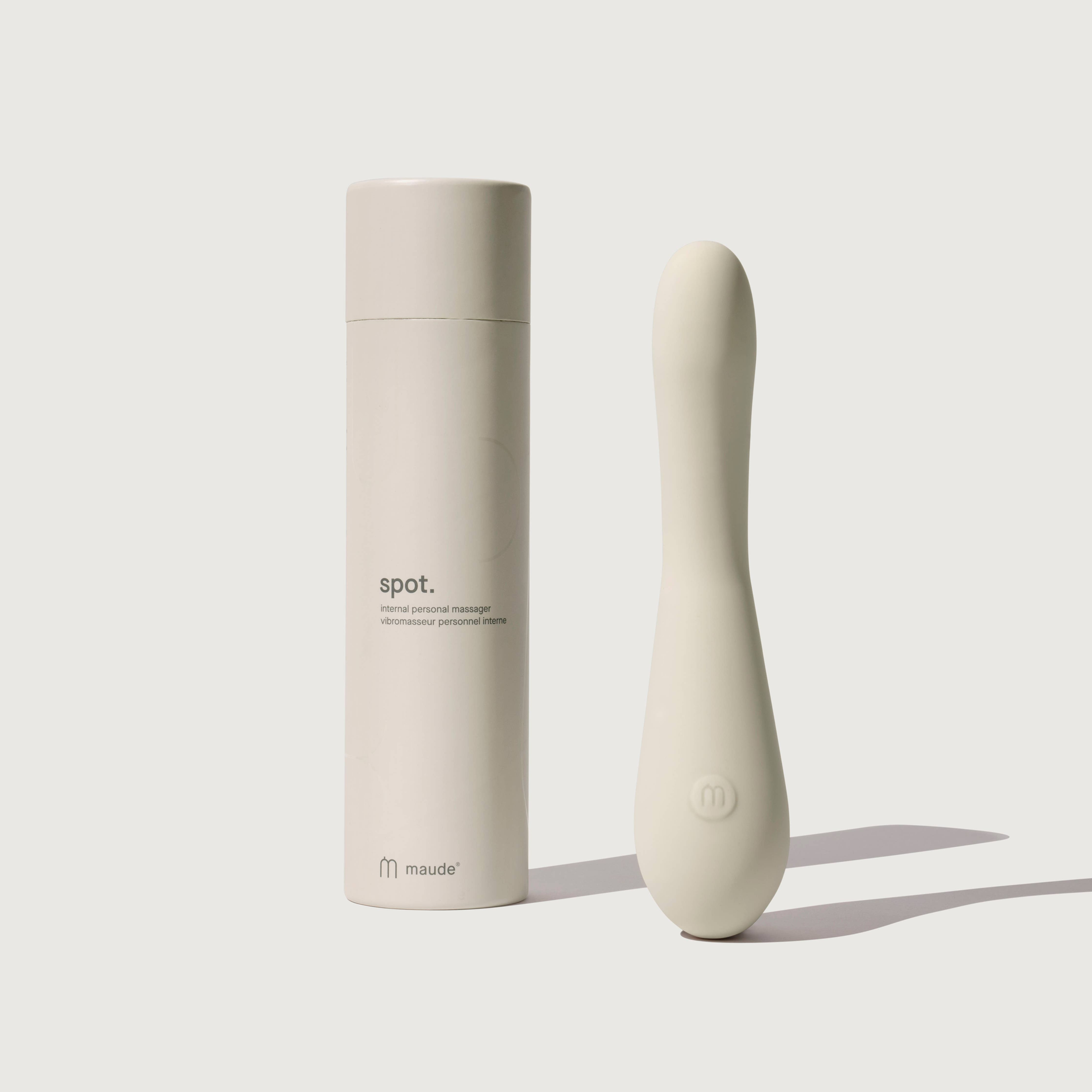 Spot, grey - 5-speed vibrator