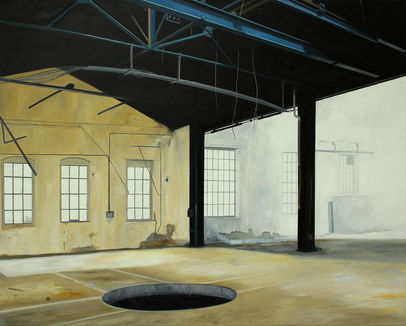 lost in time I-2, 2010, Öl/Lw, 120x150cm