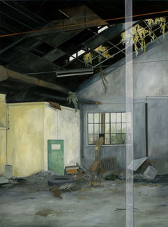 lost in time II-14, 2012, Öl/Lw, 120x90cm 