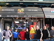 Rotisserie on Park Staff in front of the restaurant.