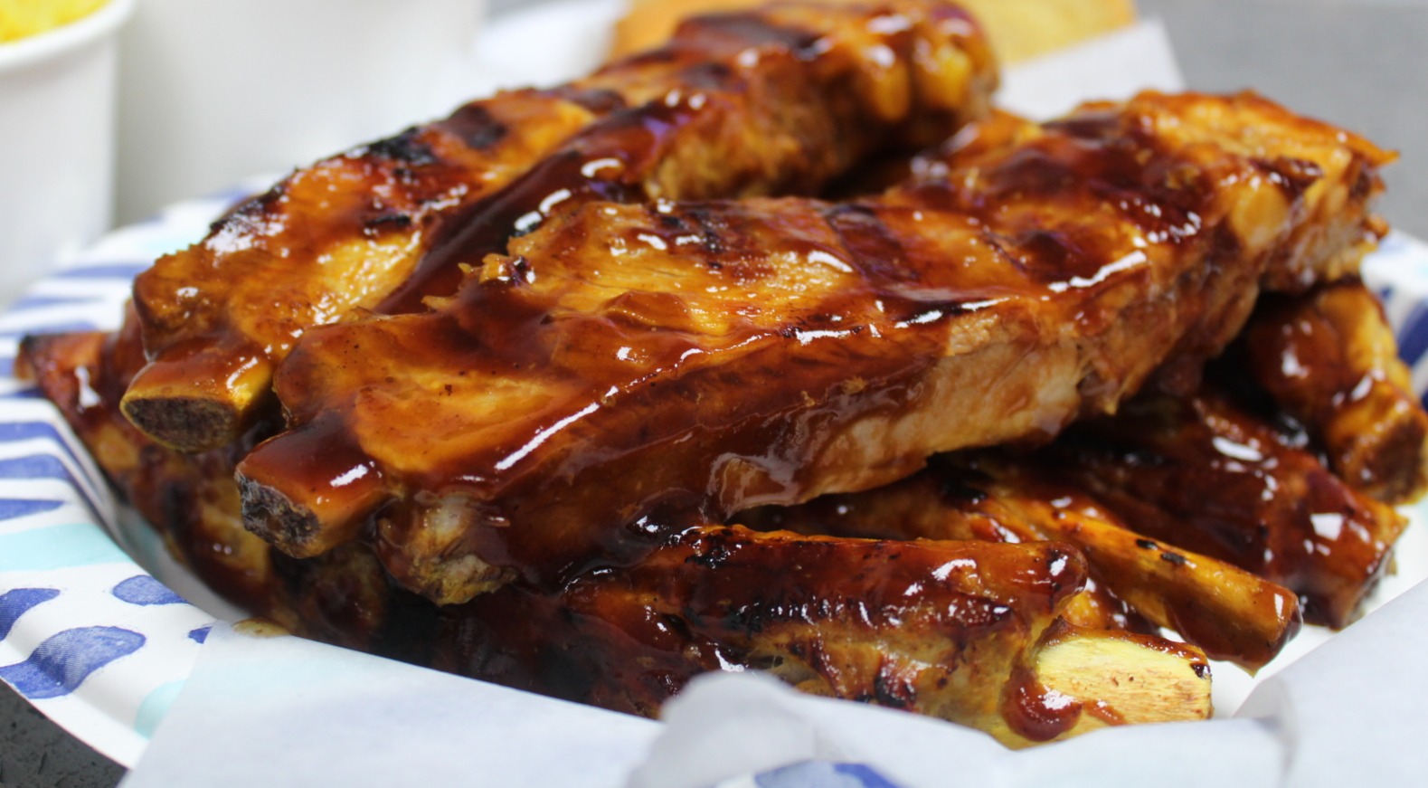 Arranged Food and Objects