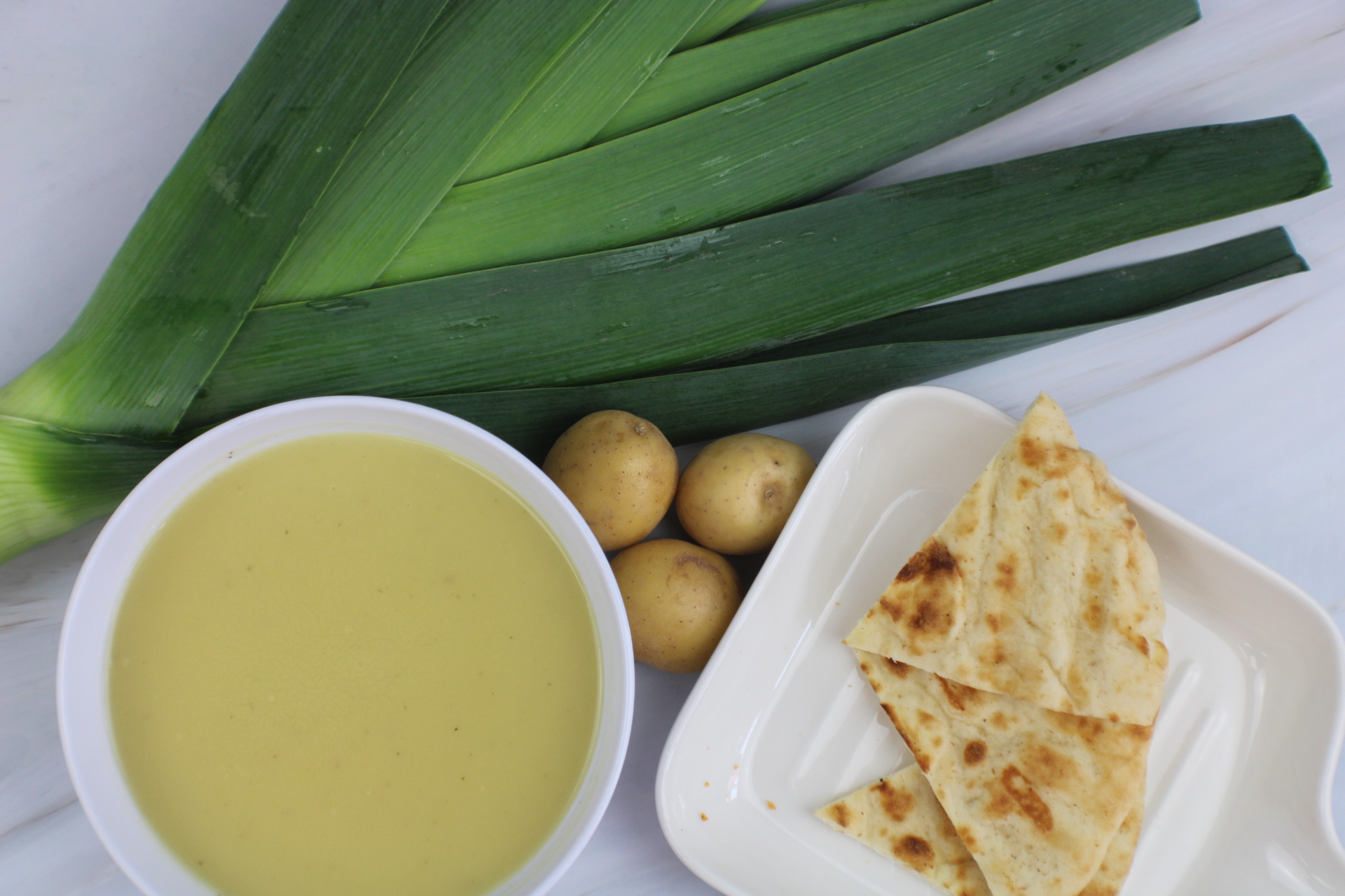 Arranged Food and Objects