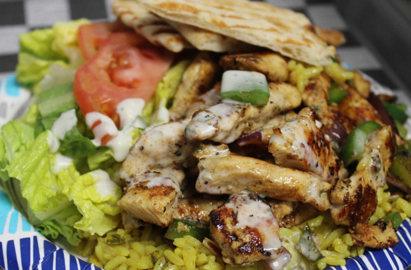 Arranged Food and Objects