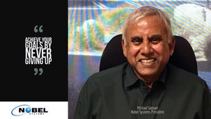 Achieving Goals by Never Giving Up: Michael Samuel, Nobel Systems President