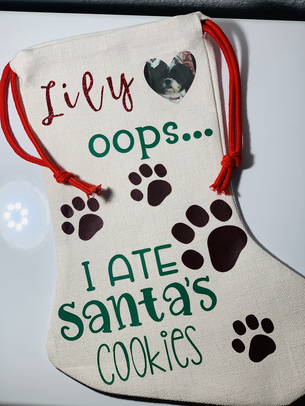 Thumbnail: Custom Dog Stocking