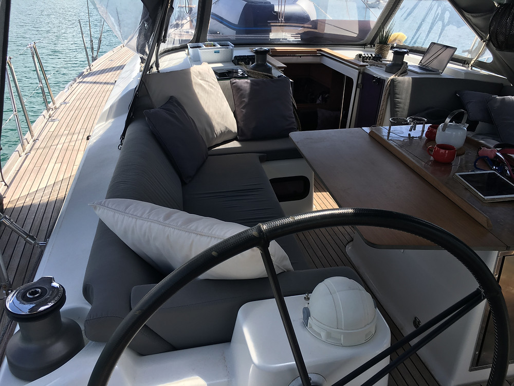 New cockpit cushions