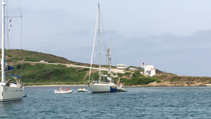 Light winds anchoring dance or the day my fog horn saved a catamaran