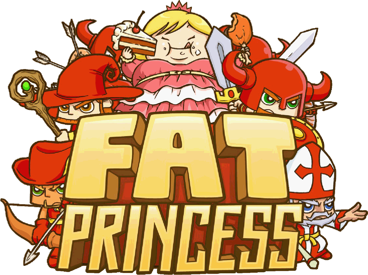 Fat princess logo