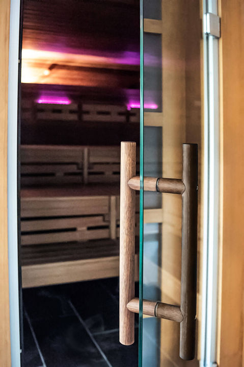 Sauna im Casa Vital