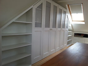Stylish fitted wardrobes with unique design