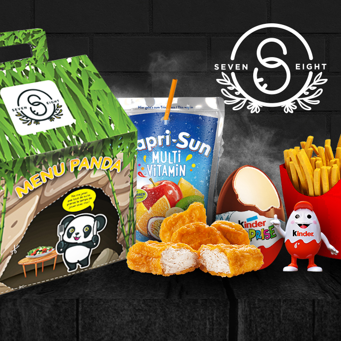 Arranged Food and Objects