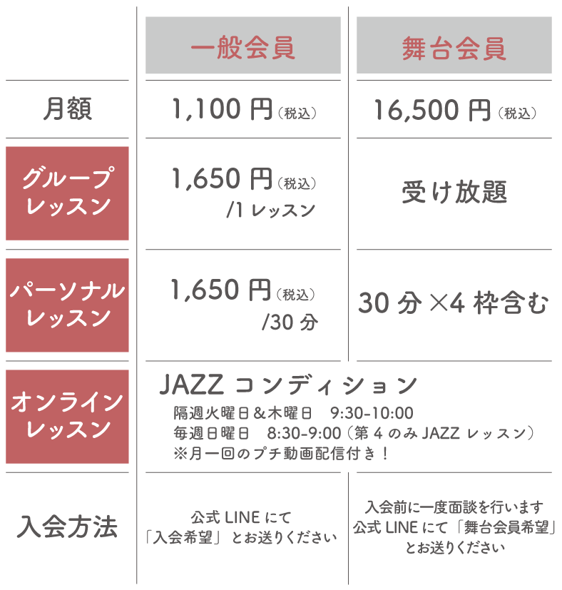 名古屋のジャズダンススタジオ Dance Studio Jazzcolle