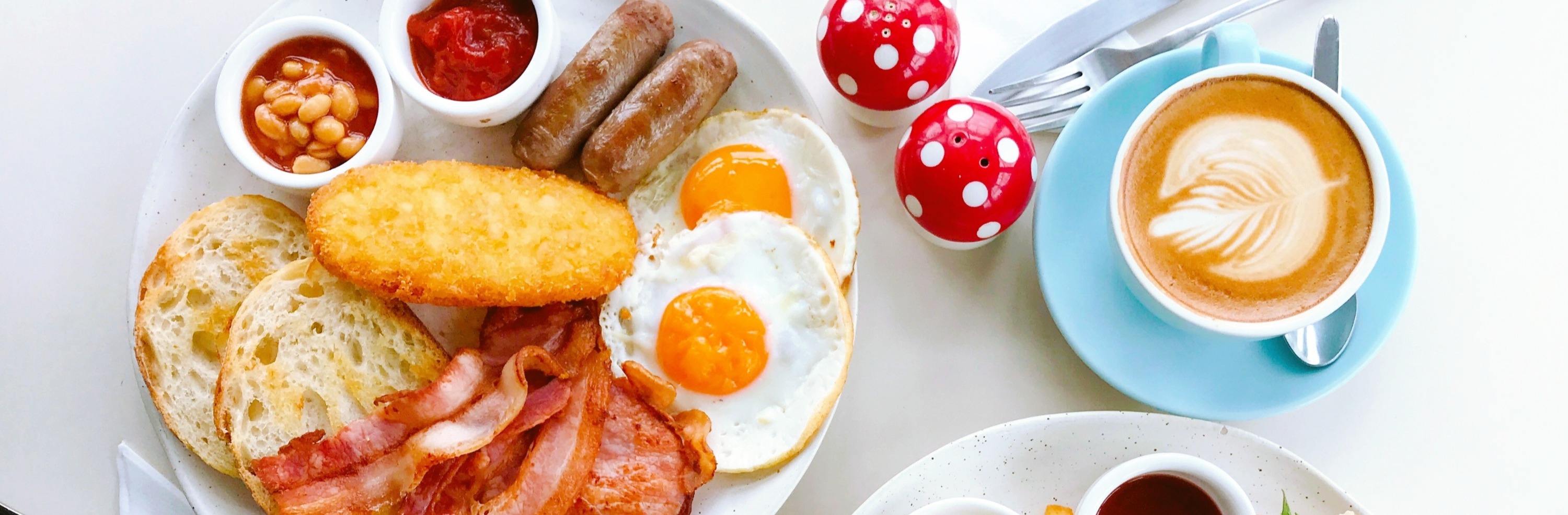 Arranged Food and Objects