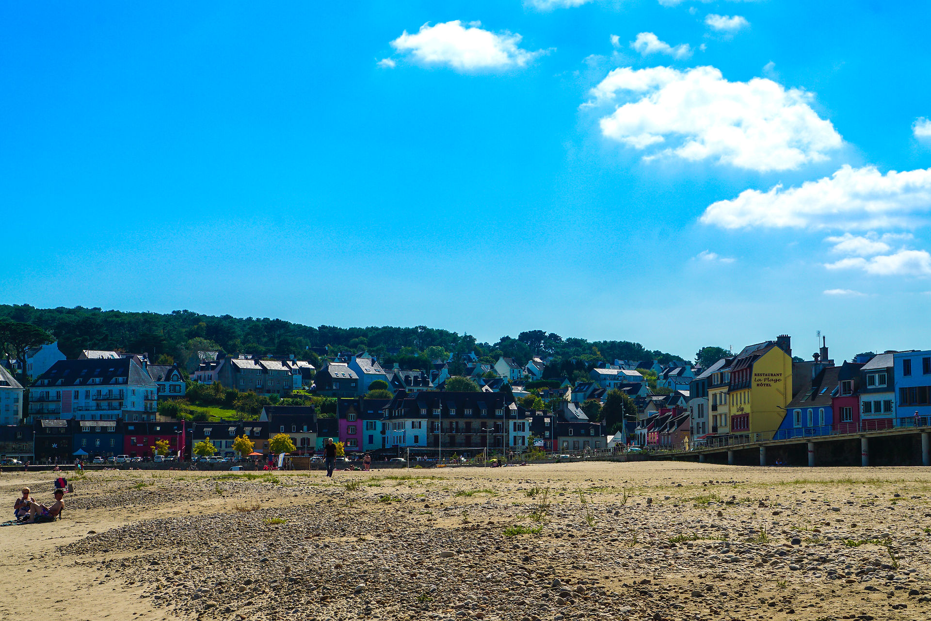 The quirky seaside town Morgat