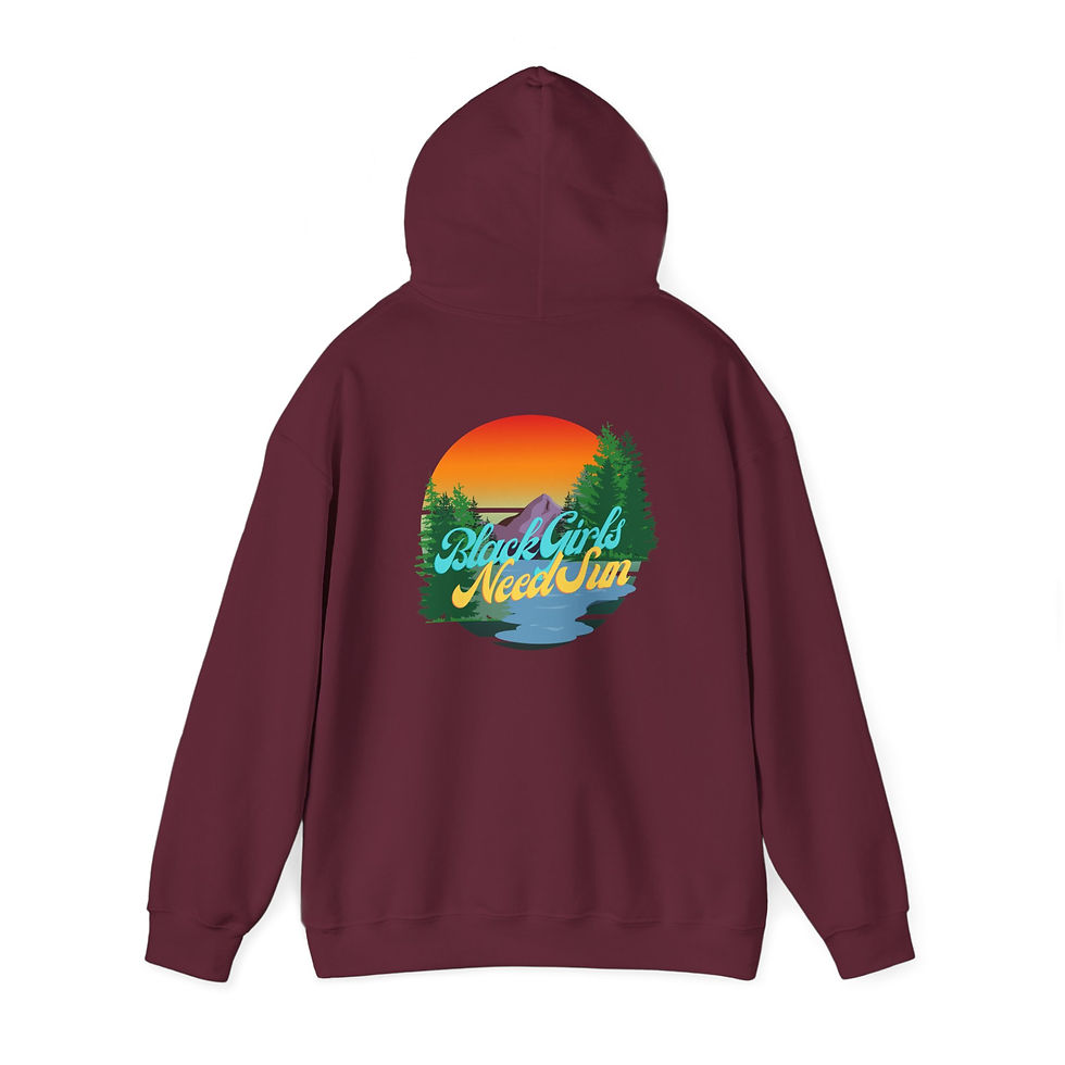 Thumbnail: Summer 2025 Black Girls Need Sun | Unisex Heavy Blend™ Hooded Sweatshirt