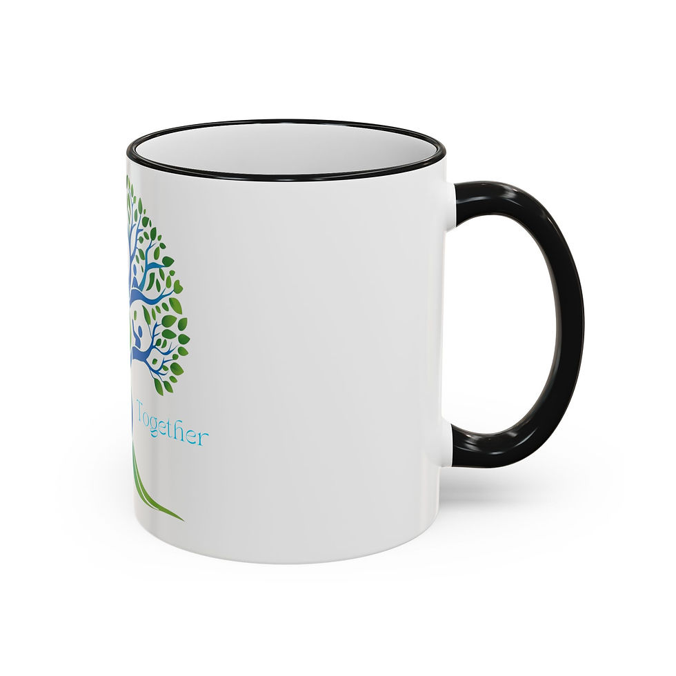 Thumbnail: Accent Rim & Handle Mug (11oz, 15oz)