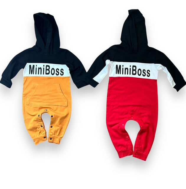 Boys Mini Boss Romper