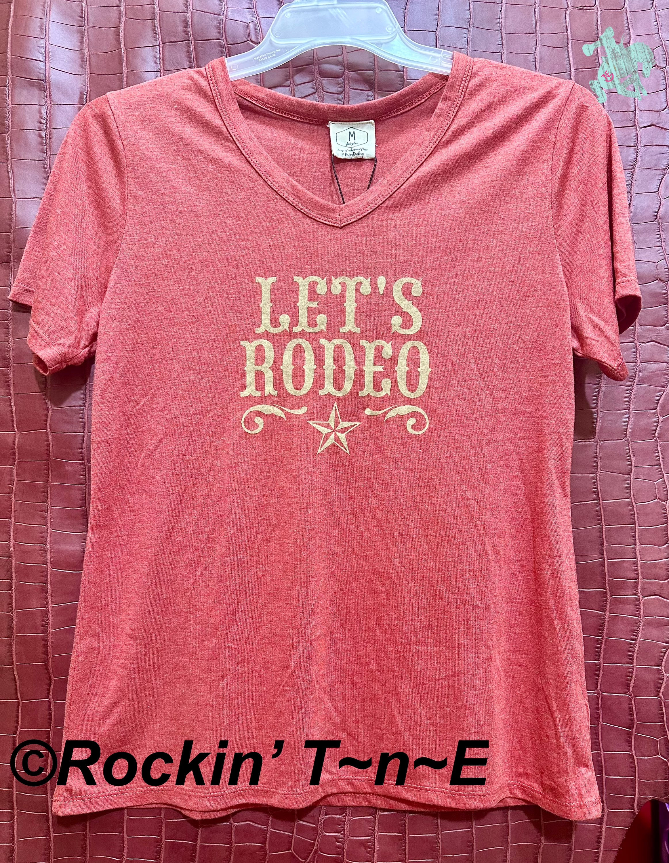 Let’s rodeo T-shirt