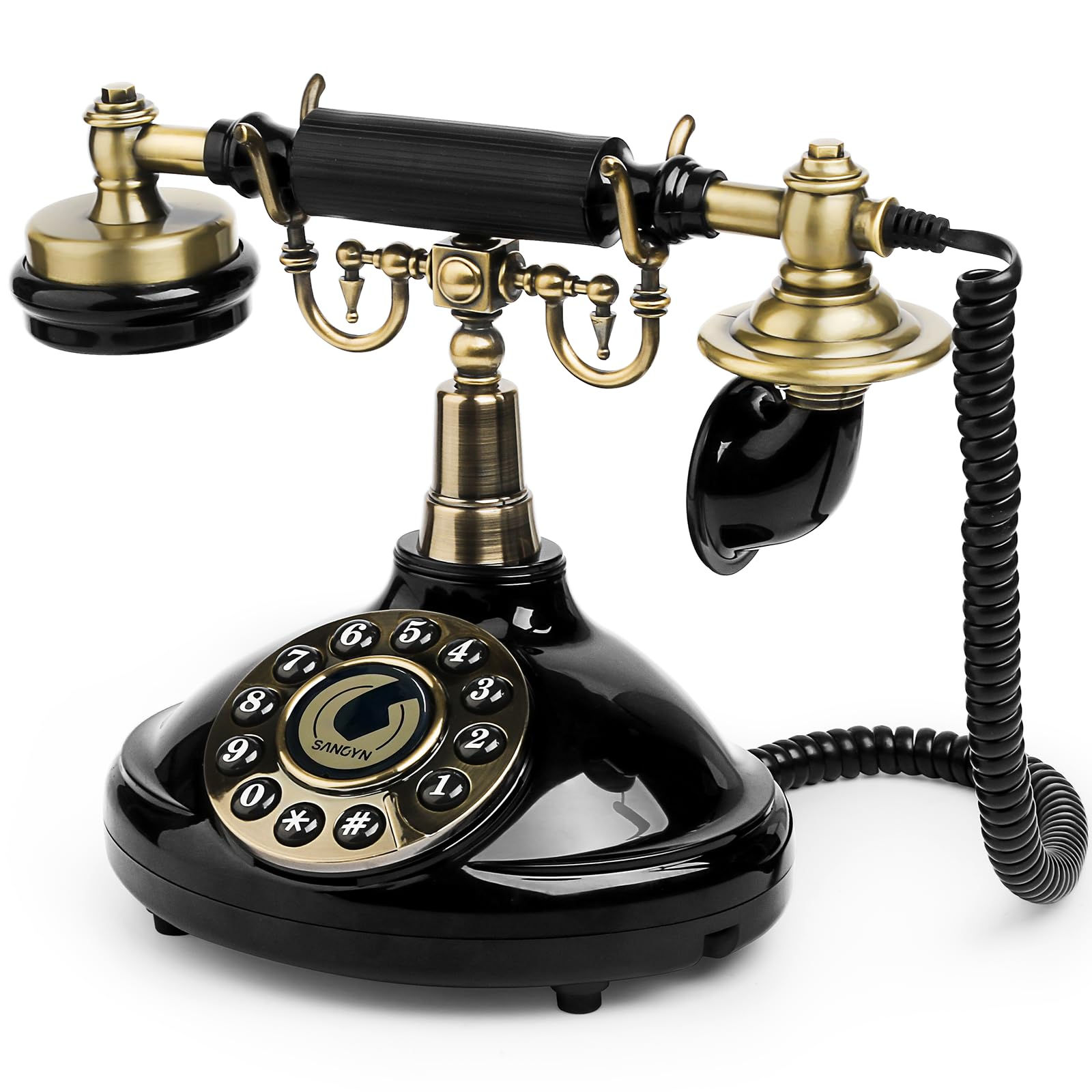 Sangyn Audio Guest Book Wedding Phone Customized Audio Guestbook Phone Vintage S