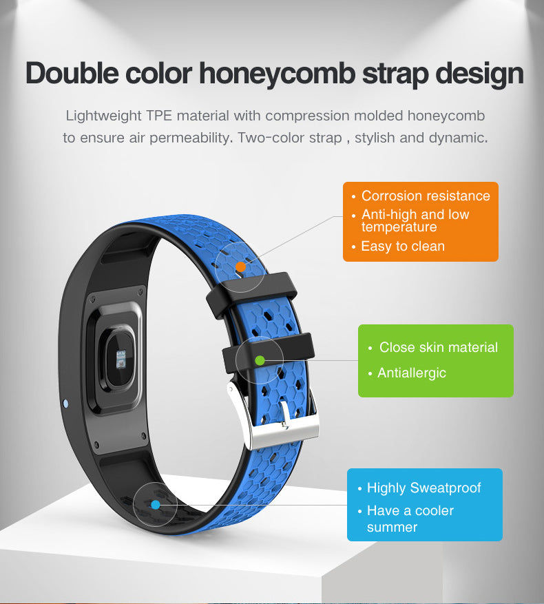 Thumbnail: Smart Fit Sporty Fitness Tracker and Waterproof Swimmers Watch