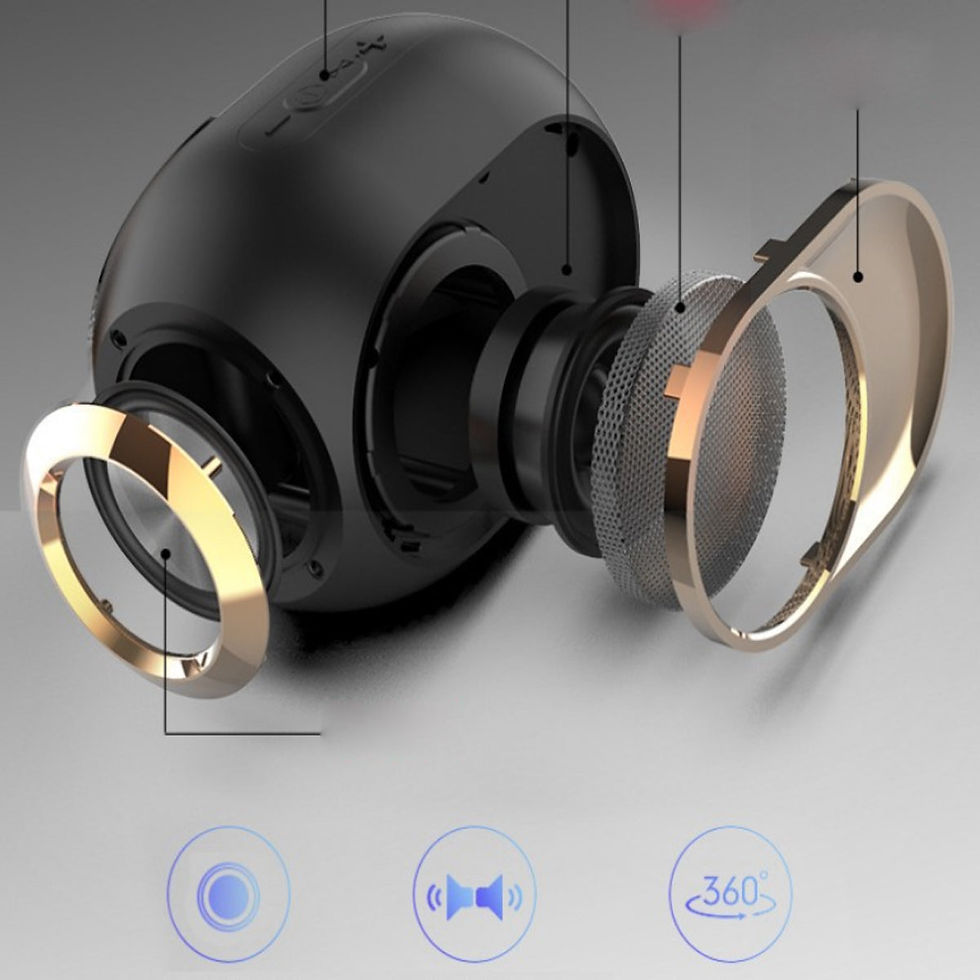 Thumbnail: Olden Golden Bluetooth Speaker