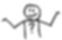 A stick figure person asking the question "What is the answer?"
