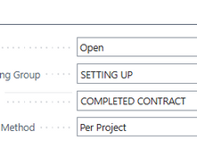 Business Central Projects: Understanding WIP Methods