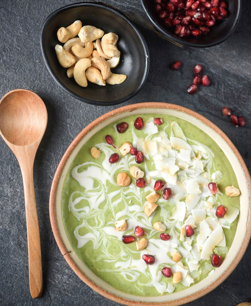 high energy avocado smoothie bowl recipe