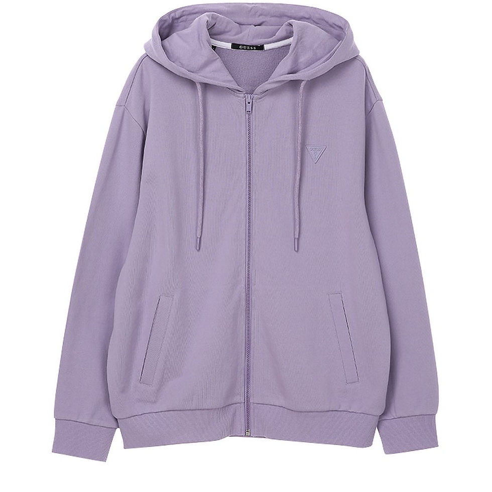 縮圖：●預訂貨品● Guess Mini Triangle Logo Zip up Jacket with Hood