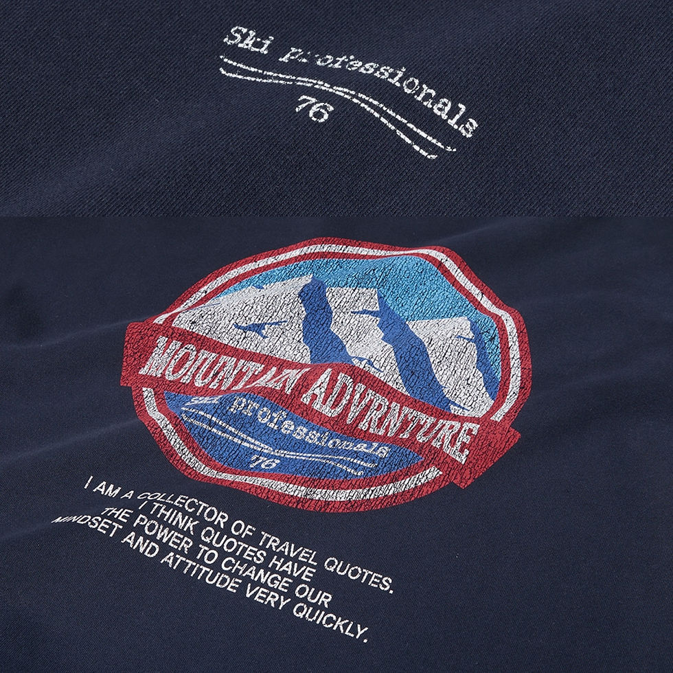 縮圖：●預訂貨品● 韓國品牌🇰🇷 Fluke Snow Mountain Adventure Sweatshirt