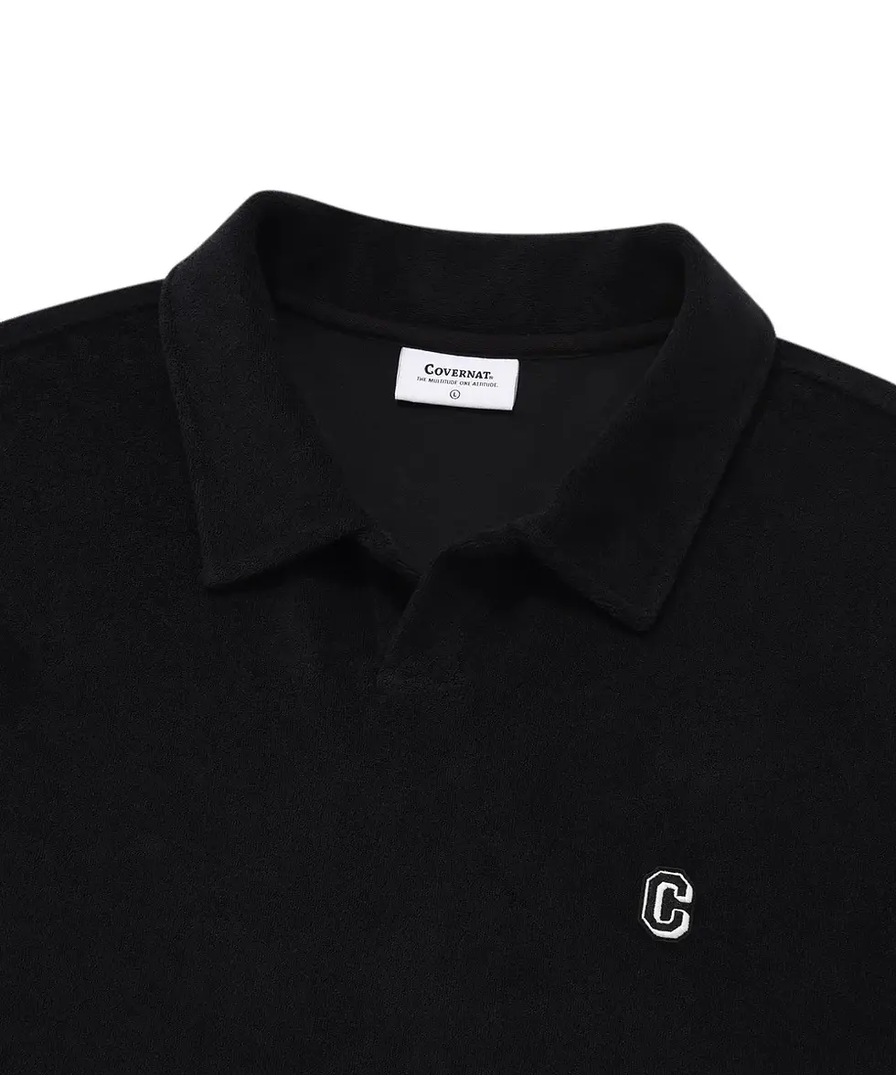 縮圖：●預訂貨品●韓牌🇰🇷Covernat Terry Collar Polo Shirt