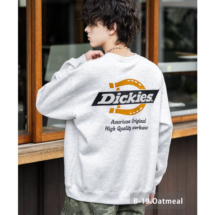 縮圖：●預訂貨品● Dickies Loose Fit Emb Back Print Sweatshirt