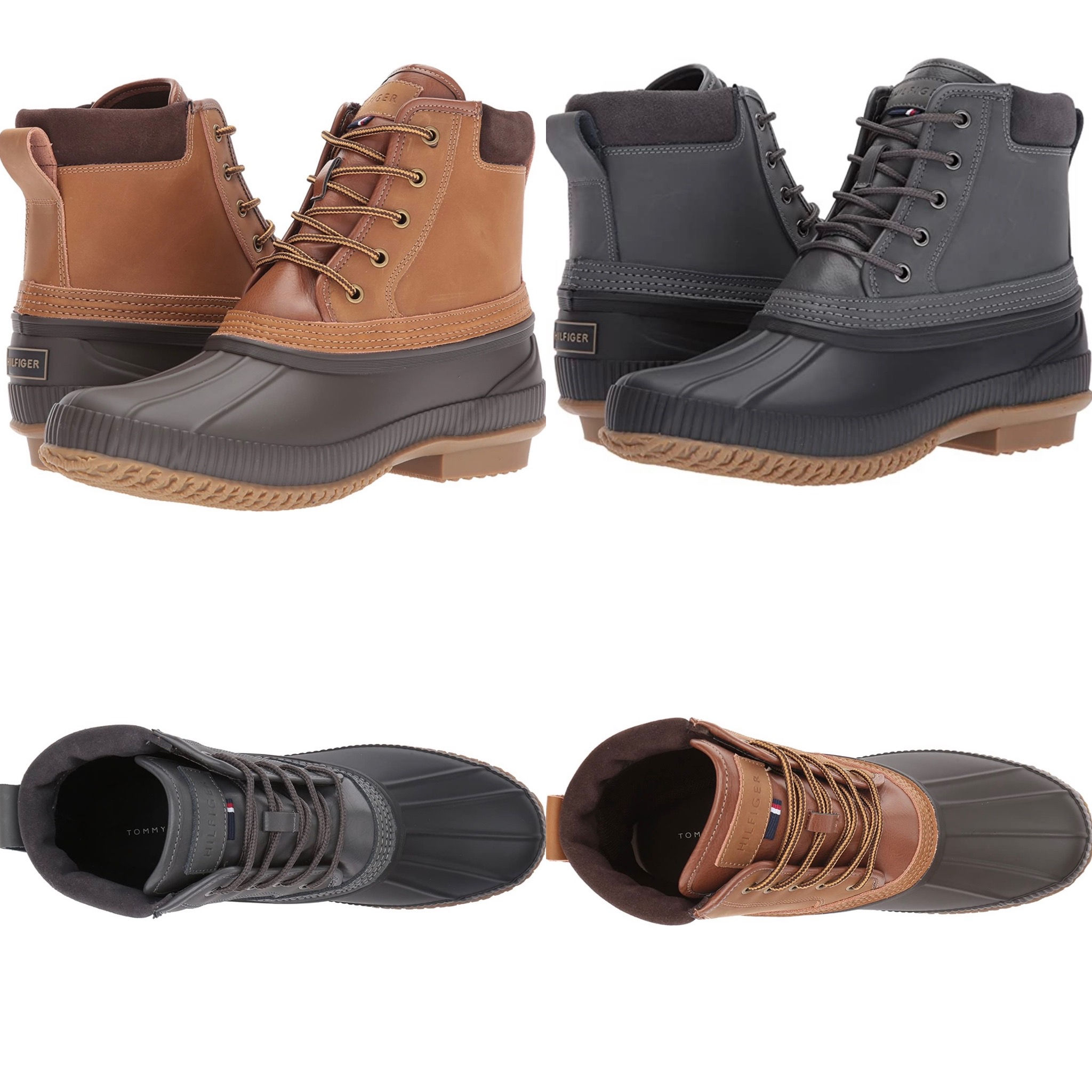 ●預訂貨品● Tommy Hilfiger Leather Duck Boot