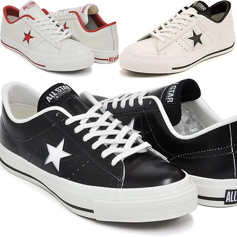 Sneakers Converse Japan Made Converse ONE STAR GF 黑白高爾夫球鞋29cm