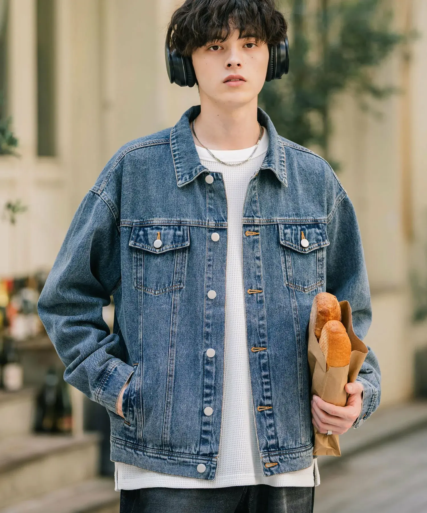 ●預訂貨品● 日牌🇯🇵 Rocky Monroe Oversized Vintage Denim Jacket