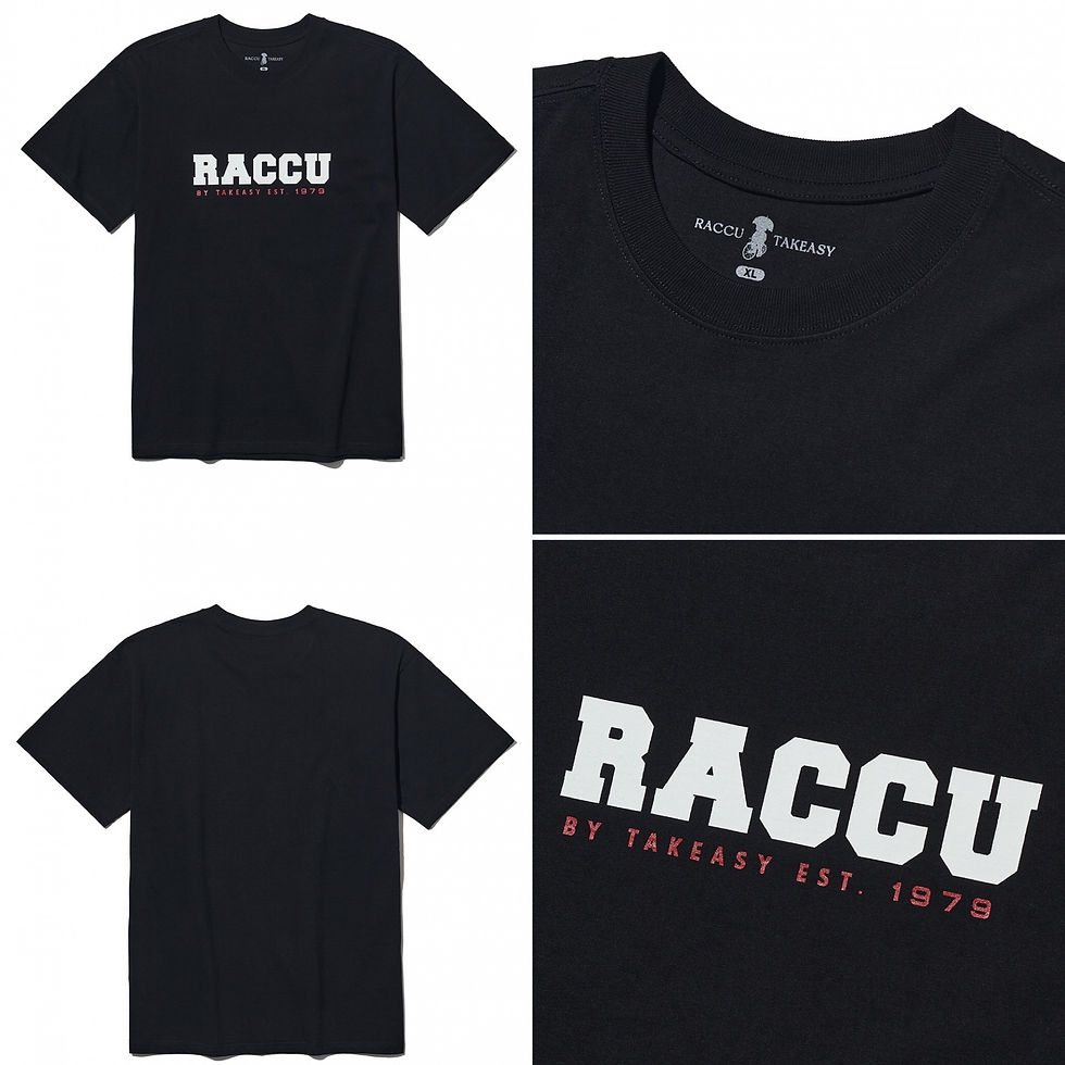 縮圖：●預訂貨品● 韓國品牌🇰🇷 Takeasy Authentic Print Logo S/S Tee