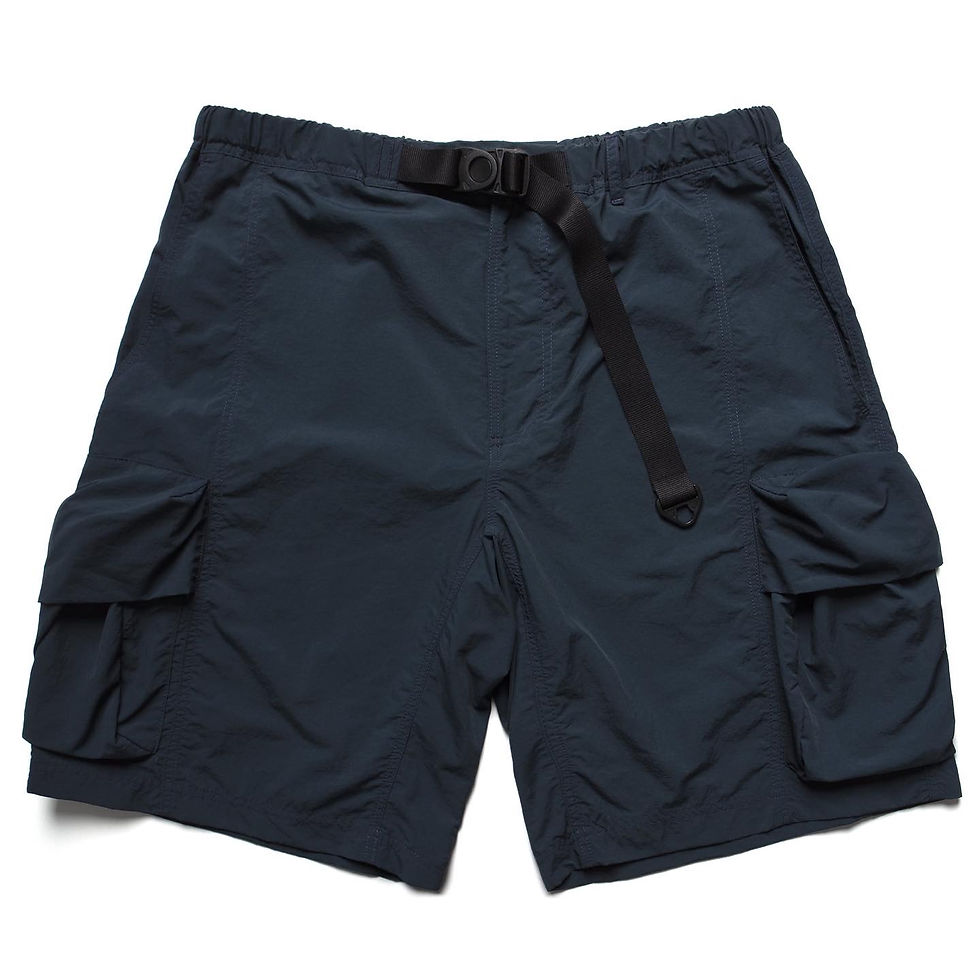 縮圖：●預訂貨品● Lores Nylon 3D Pattern Cargo Pockets Shorts