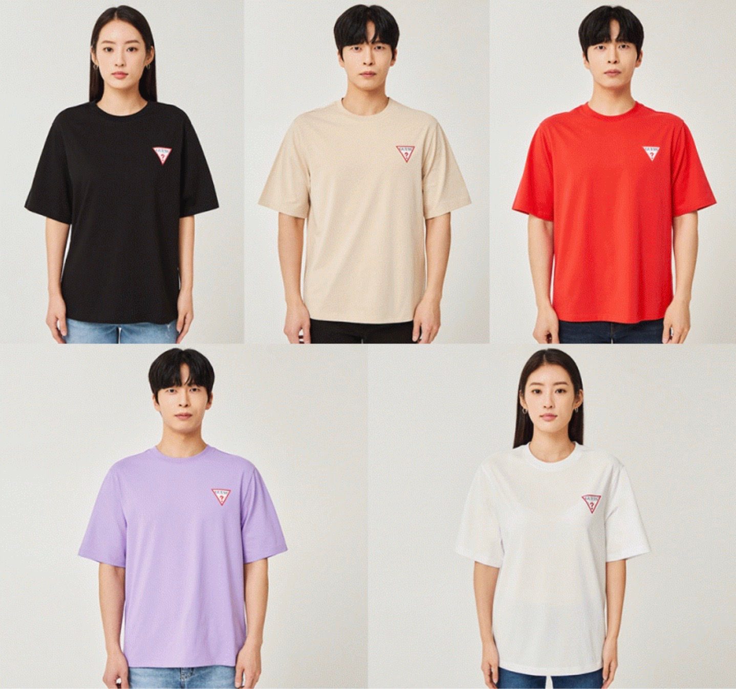 ●預訂貨品● Guess 男女裝 Triangle Overfit S/S Tee