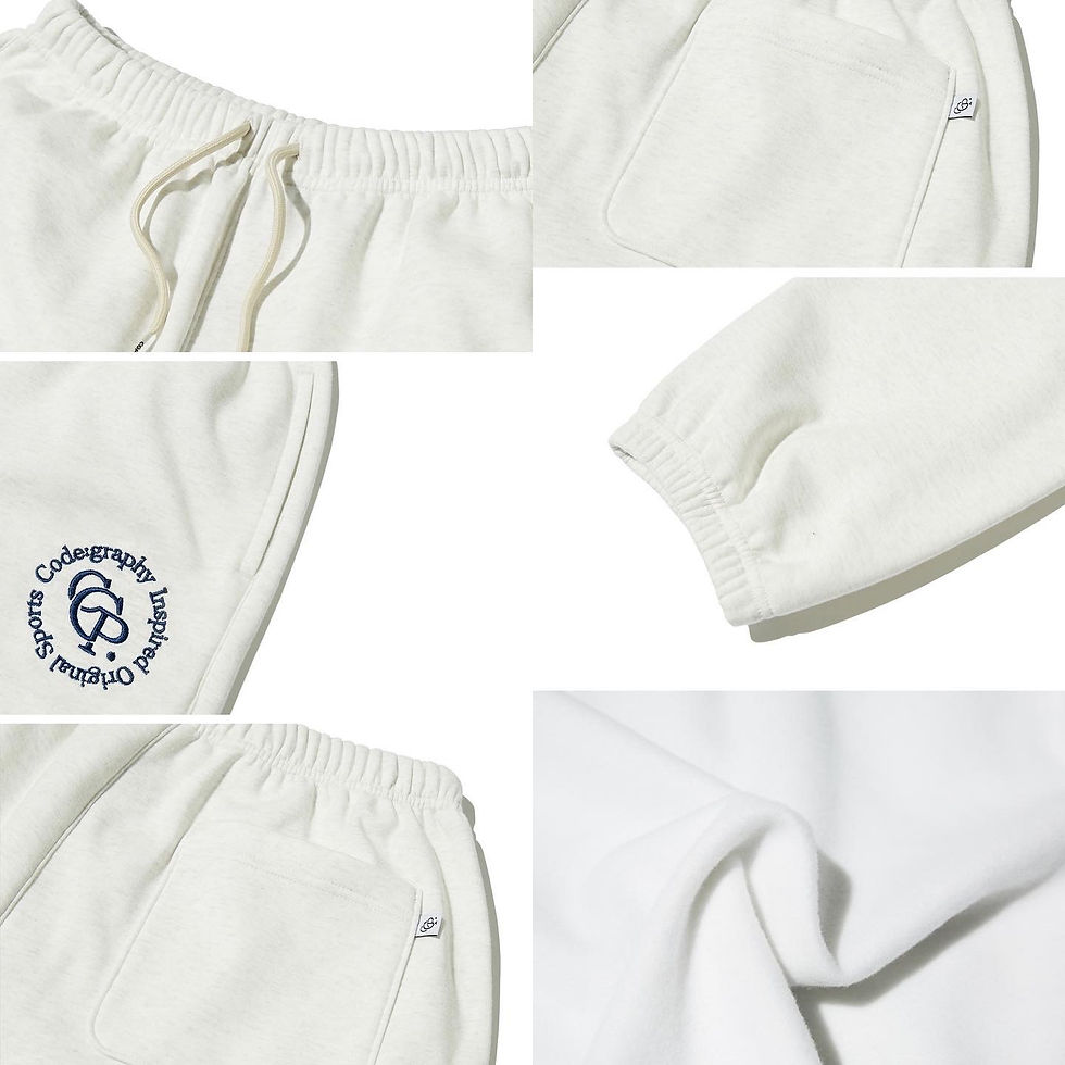 縮圖：●預訂貨品● 韓國品牌 🇰🇷 Codegraphy Circle Logo Sweat Pants