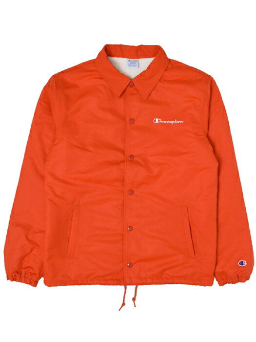 縮圖：●預訂貨品● 日版 Champion Small Text Logo Fleece &amp;amp; Cotton Coach Jacket