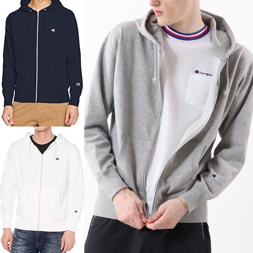 縮圖：●預訂貨品● 日版Champion Small Logo Cotton Jacket with Hooded